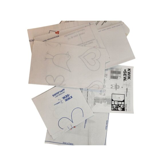 Kwik Sew 2971 Sewing Pattern For Blanket Bibs & Doll Baby Gift DIY Craft Fair It - Picture 6 of 9